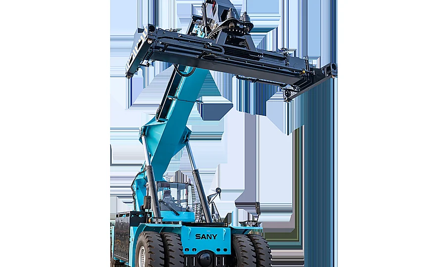 Apilador de contenedores para logistica